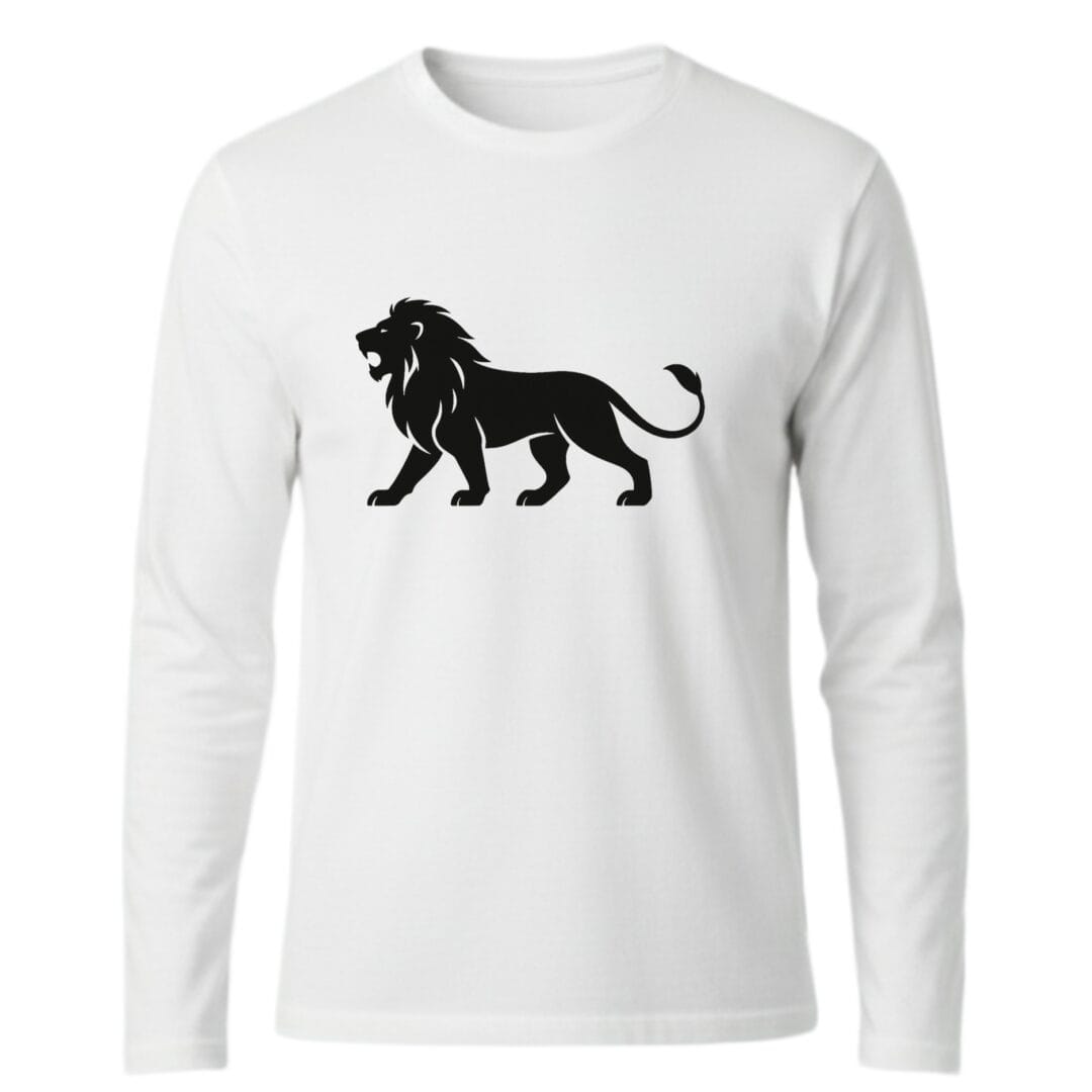 camibuso león  vector