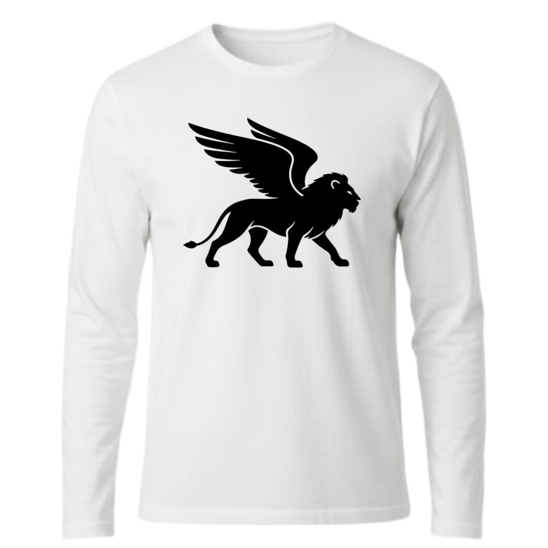 camibuso león con alas