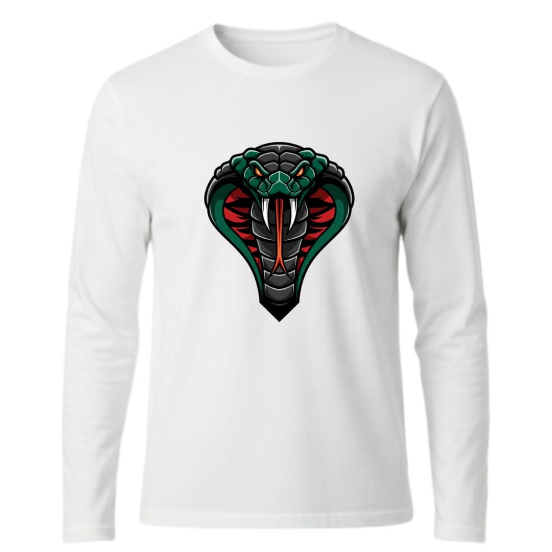 camibuso serpiente verde con negro