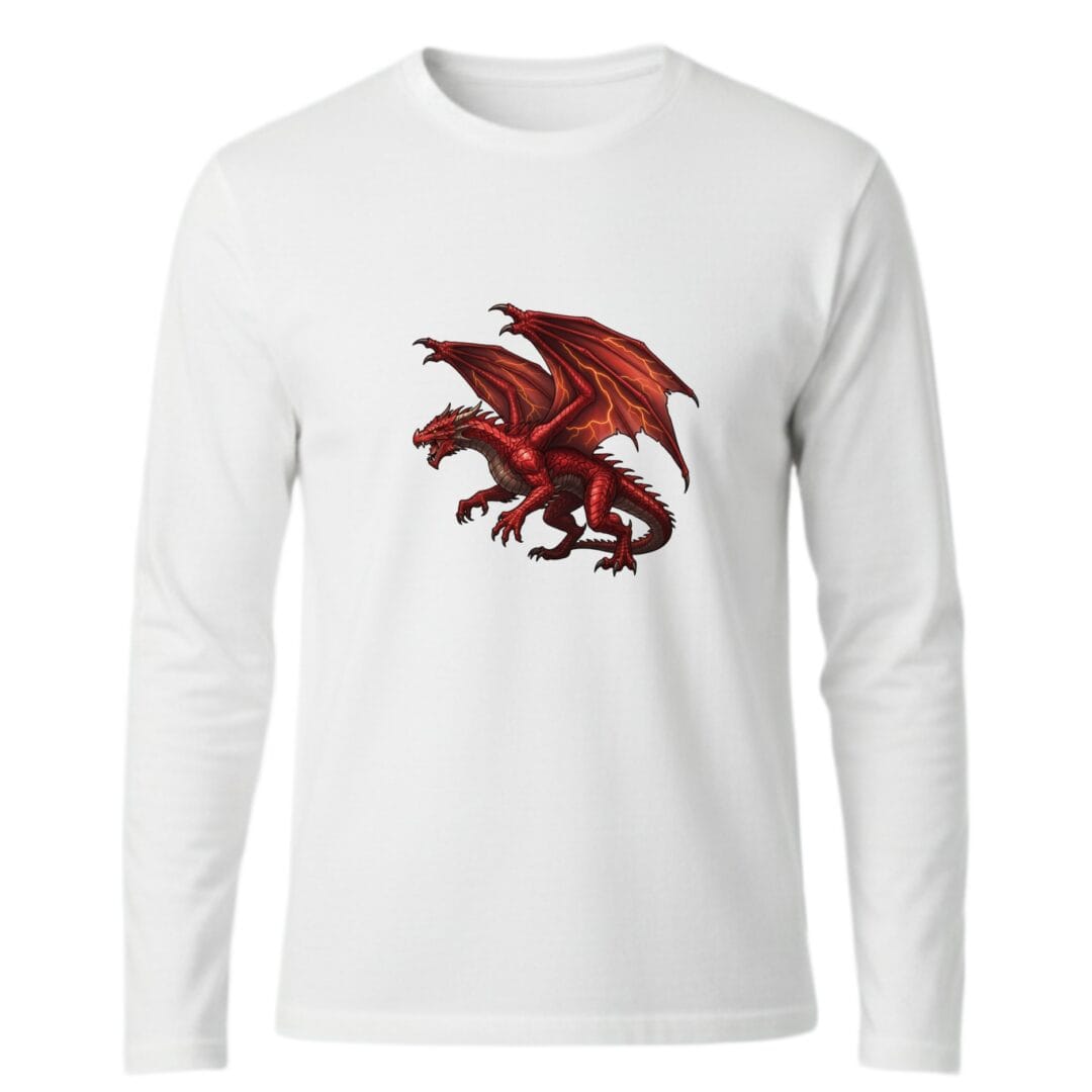 camibuso dragón rojo