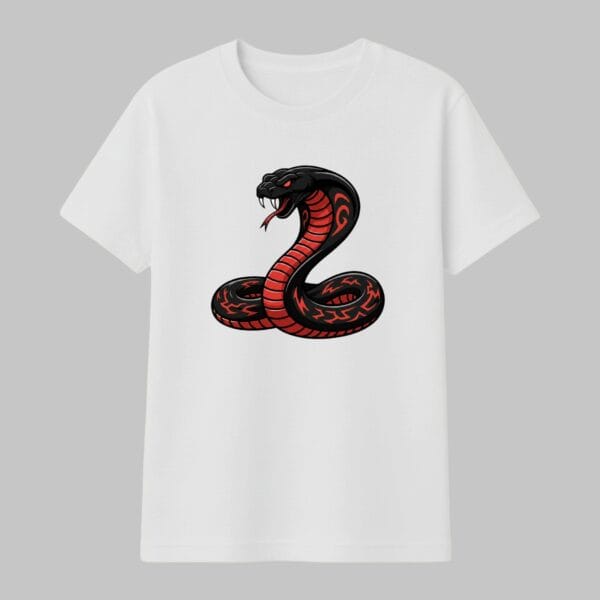 serpiente Rojo con negro