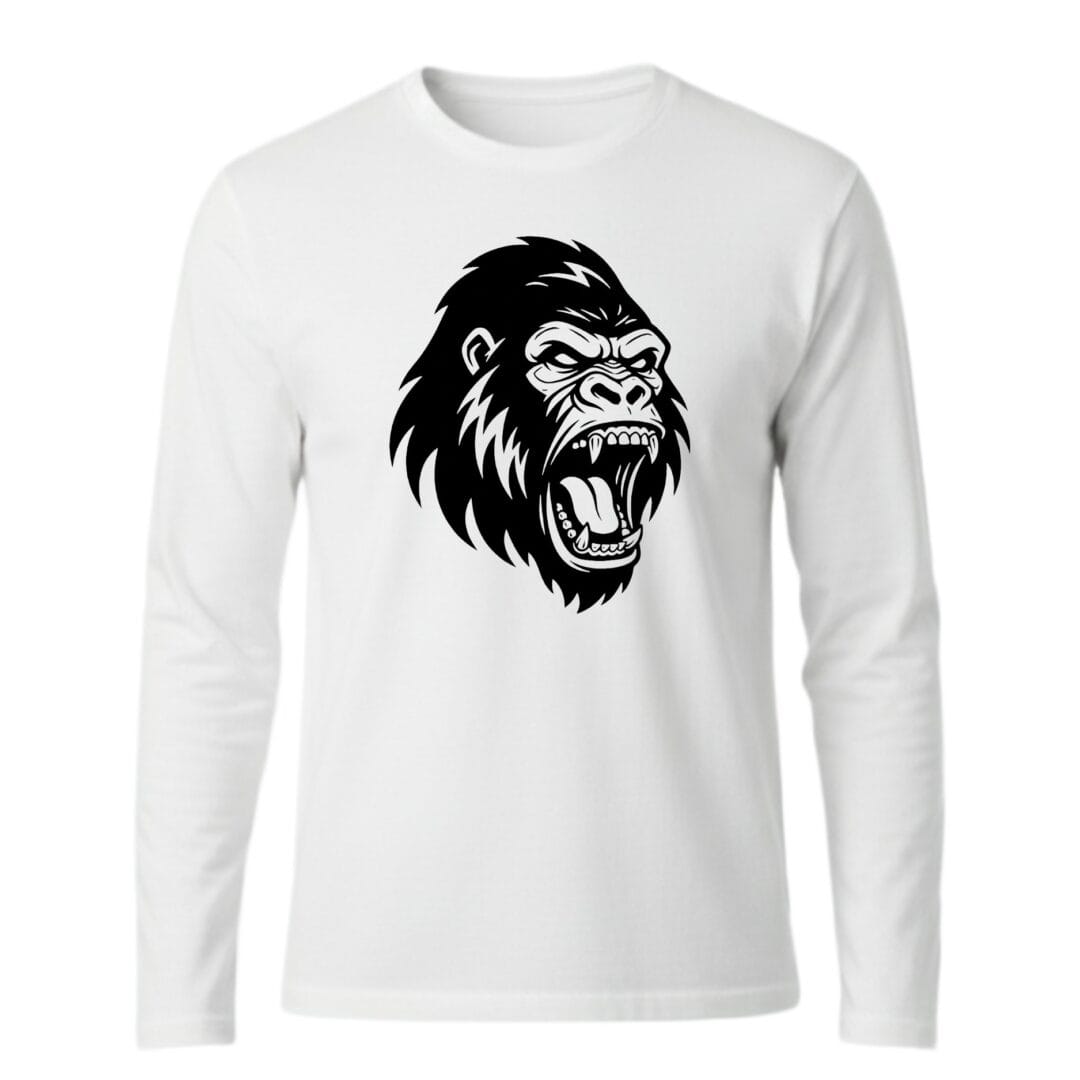 camibuso gorila rugiendo