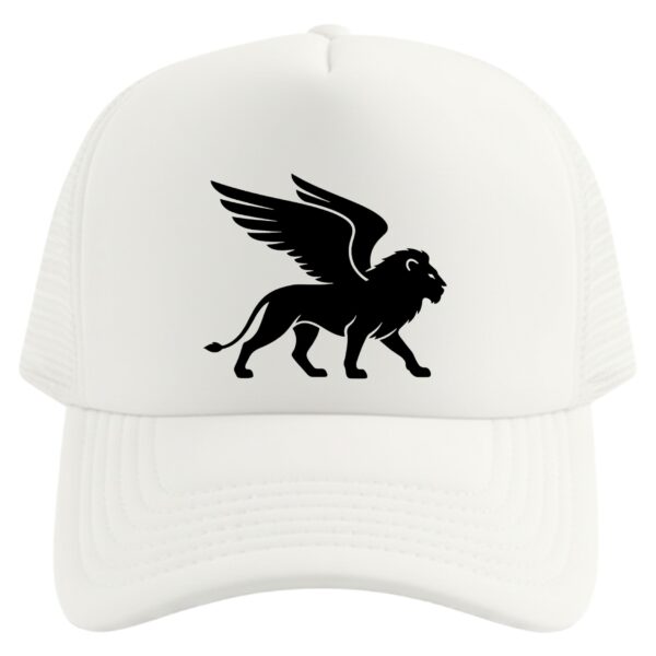 gorra león  alado