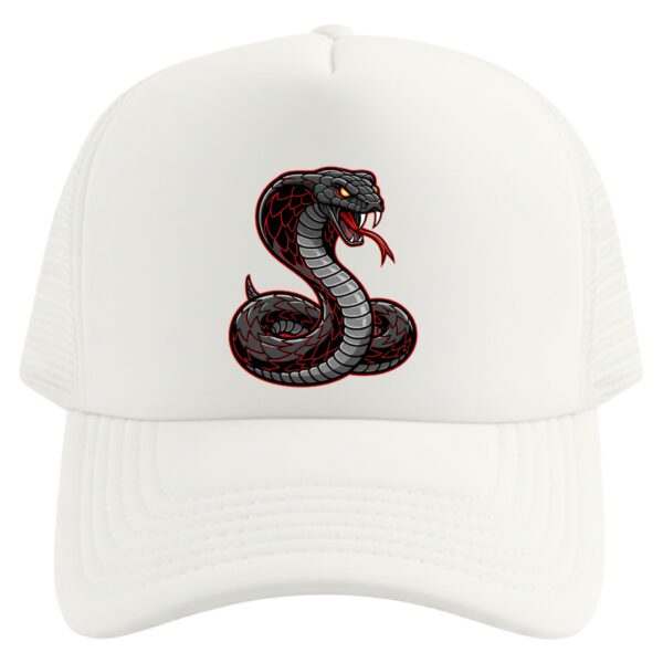 gorra serpiente roja