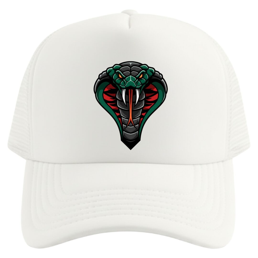 gorra serpiente verde