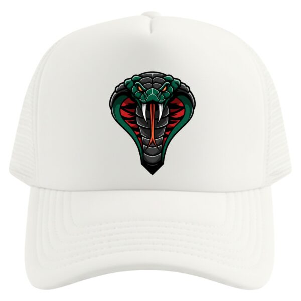 gorra serpiente verde
