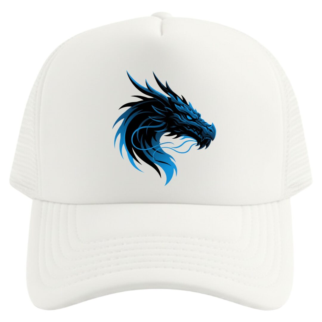 gorra  dragón azul