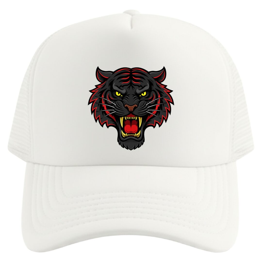 gorra tigre rojo