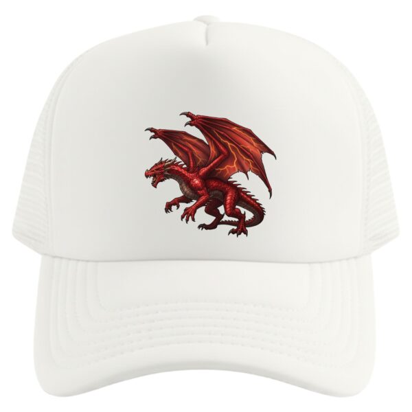 gorra dragón rojo
