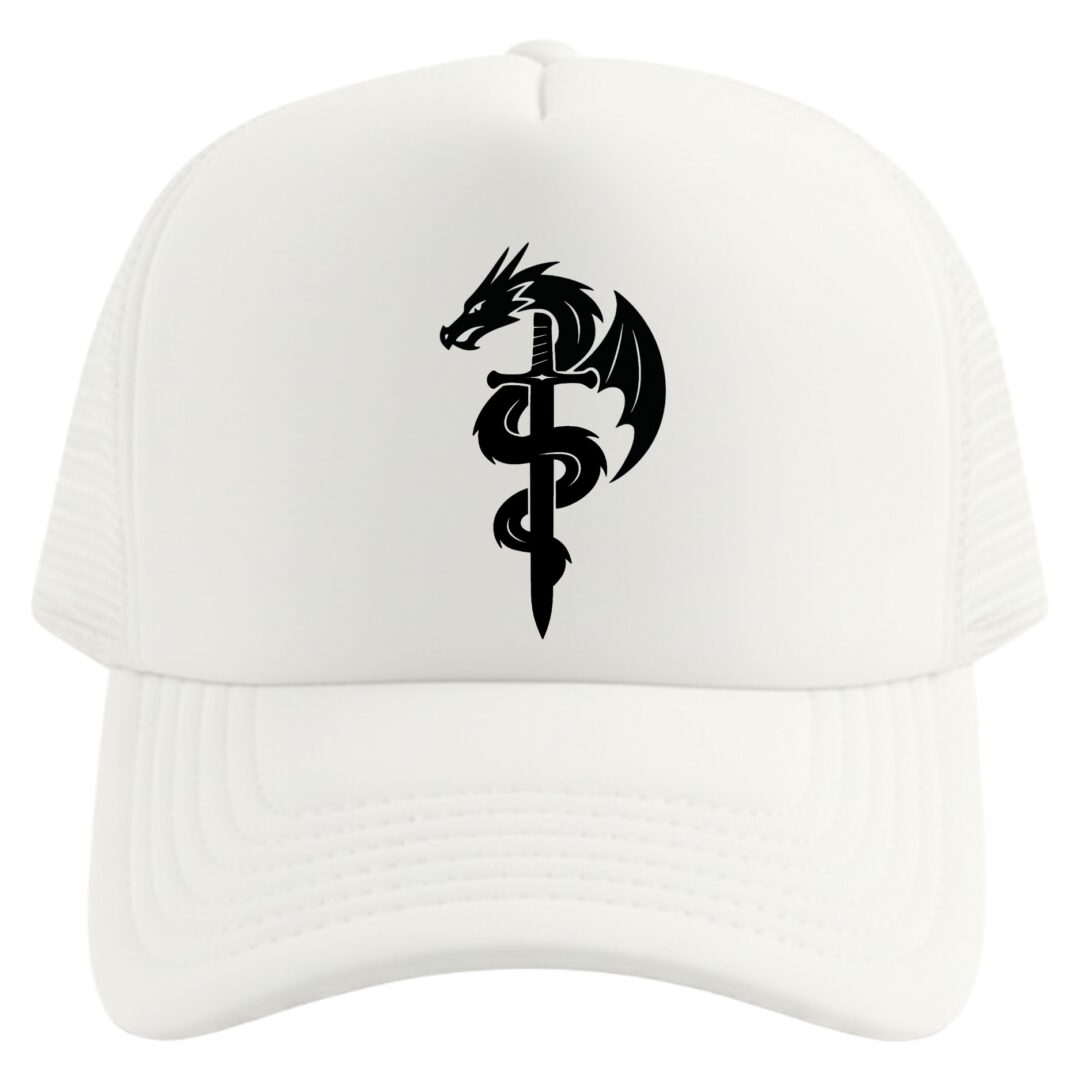 gorra dragón espada