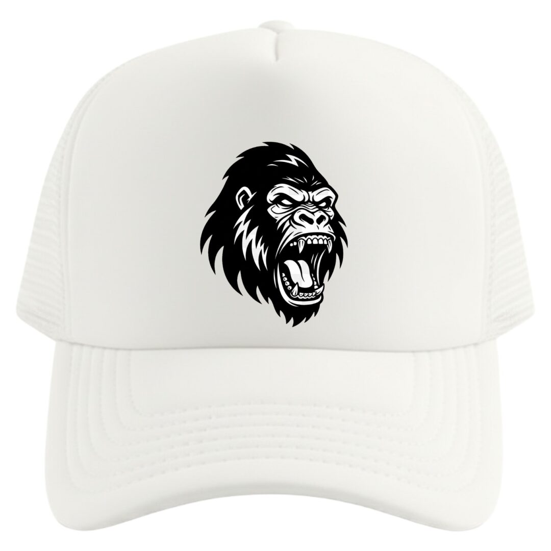 gorra gorila Rugiendo