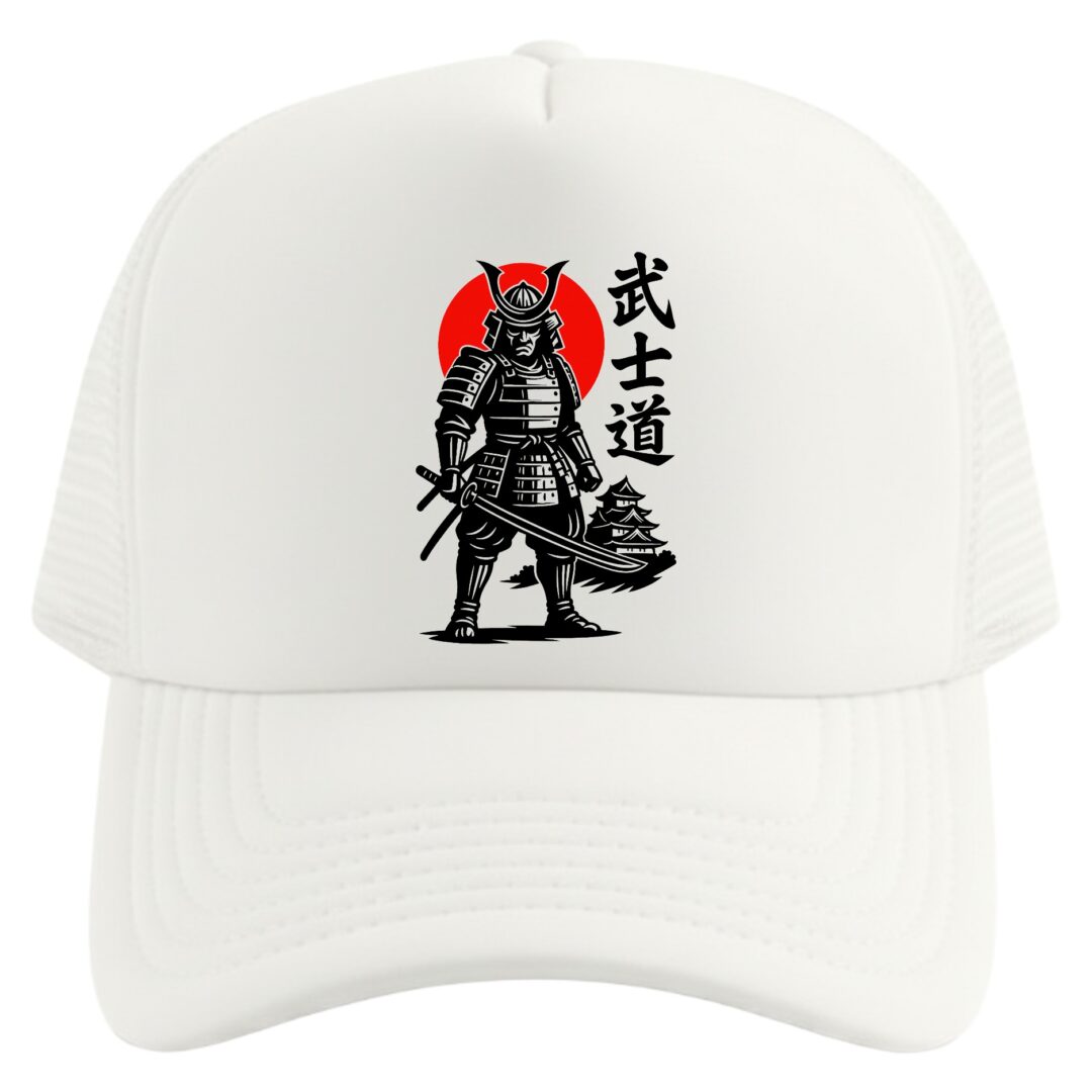 gorra  guerrero samurái