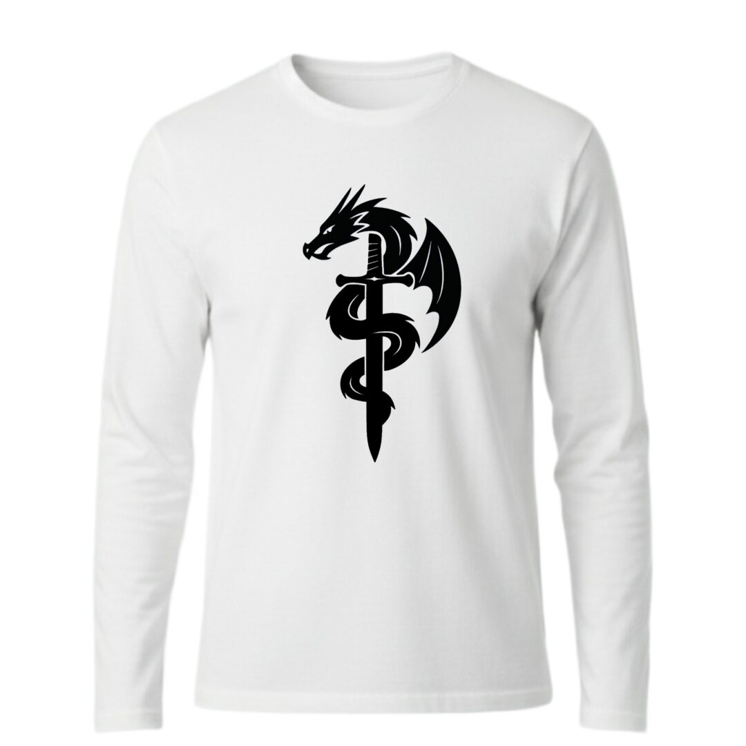 camibuso dragón con espada