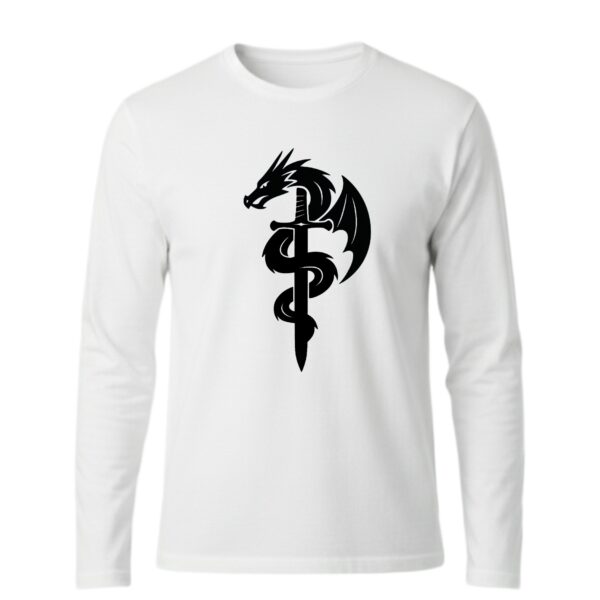 camibuso dragón con espada