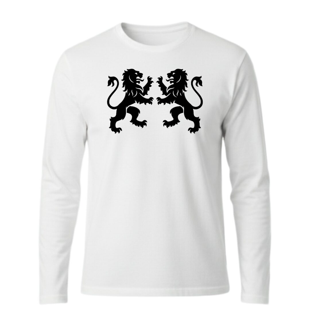 camibuso de doble  león heráldico